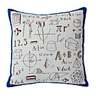 Set Grey/Blue A+B+C Throw Pillow